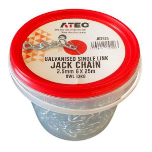 Jack Chain 2.5 G 23m SWL 13kg