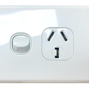 Single power point 32A White 