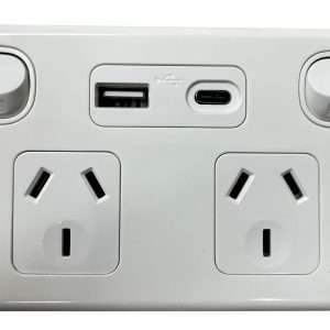 Double Power Point Extra Type A & Type C USB